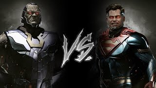 Injustice 2  Darkseid Vs Superman VERY HARD [upl. by Dzoba168]