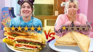 1 STAR VS 5 STAR FOOD for 24 hours [upl. by Latham783]