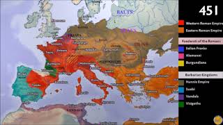 Barbarian Invasions and the Fall of the Western Roman Empire [upl. by Mutua]