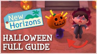 Animal Crossing New Horizons  Halloween FULL GUIDE Tips amp Tricks New Items amp More [upl. by Citron]