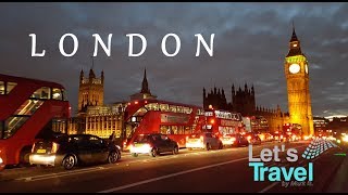 London  City Tour 4K  Lets Travel [upl. by Hilar]