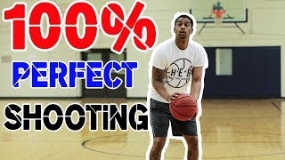 The Perfect Shooting Form  How to shoot a basketball [upl. by Hayarahs]