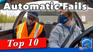 Top 10 Reasons for an Automatic Fail on a Driving Test [upl. by Atiugal]