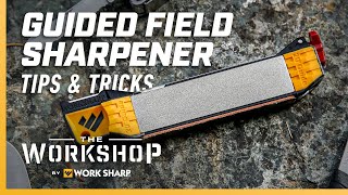 How To Use The Work Sharp Guided Field Sharpener  Video Users Guide [upl. by Noelopan797]