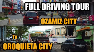 Ozamiz City to Oroquieta City  Full Driving Tour  Hyperlapse [upl. by Andryc]