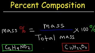 Percent Composition By Mass [upl. by Adirahs100]