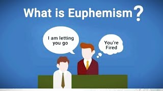 EUPHEMISM A Figure of Speech [upl. by Ries]