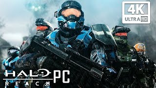 HALO REACH PC All Cutscenes 4K 60FPS Game Movie [upl. by Noicpecnoc]