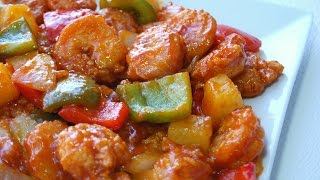 Sweet and Sour Shrimp Recipe [upl. by Arikahc]