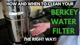 How To Clean Berkey Water Filters THE RIGHT WAY [upl. by Bullis]