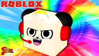 Roblox Obby BUT Youre a CUBE [upl. by Nrubliw963]