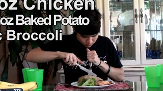 The Rocks Hercules The Movie Diet Challenge  Matt Stonie [upl. by Akiem]