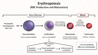 Normal RBC Physiology Including erythropoiesis [upl. by Krause35]