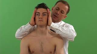 Cervical  neck distraction test [upl. by Nikral671]