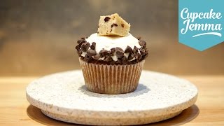 Cookie Dough Cupcake Recipe  Cupcake Jemma [upl. by Fleeta423]