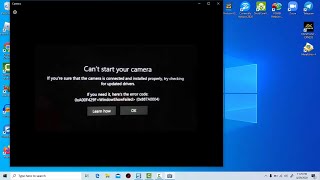 FIX Can’t Start Camera In Windows 10 0xA00F429F [upl. by Selassie]