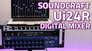 Soundcraft Ui24R Digital Mixer [upl. by Ormand229]