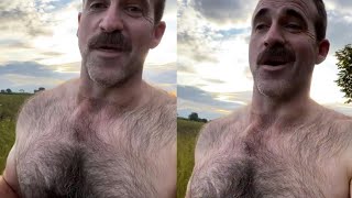 Hairy Muscle Daddy Ben Theo Daily Farming [upl. by Nickie960]