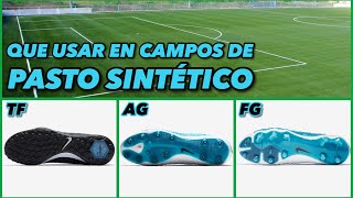 FÚTBOL EN PASTO SINTÉTICO ¿QUE CALZADO USAR  EVITA LESIONES [upl. by Eisseb]