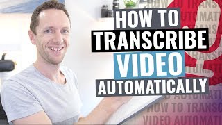 How to Transcribe Audio to Text Video Transcription Tutorial [upl. by Aynahs]