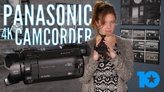 REVIEW Panasonic 4k Camcorder [upl. by Sou]