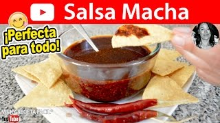 SALSA MACHA  Vicky Receta Facil [upl. by Lander]