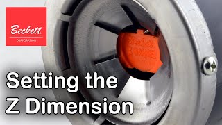 Setting the Z Dimension on F Head Burners [upl. by Hyacinthia]