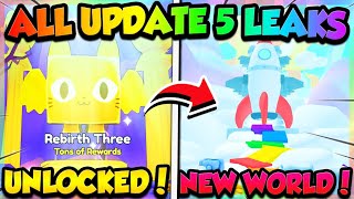 HOW TO PREPARE FOR UPDATE 5 in PET SIMULATOR 99  LEAKS Roblox [upl. by Greenes285]