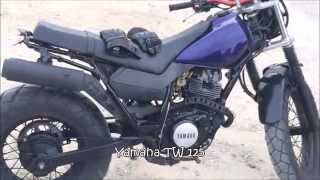 Présentation Yamaha TW 125  Alex2Wheels [upl. by Rebor]