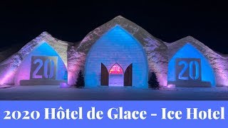 A Tour of Quebecs Hôtel de Glace  Ice Hotel [upl. by Pinchas334]