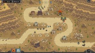 Dunes Of Despair  Veteran Heroic Challenge  Kingdom Rush Frontiers [upl. by Odrautse]