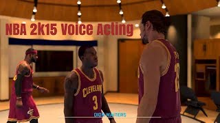 NBA 2k15 Horrible and Hilarious Voice Acting Compilation [upl. by Fredel]