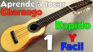 aprende a tocar el charangorápido y fácil 1️⃣ [upl. by Wynny179]