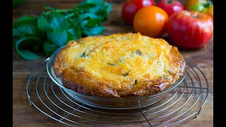 Biscuit Crust Tomato Pie [upl. by Inafets]