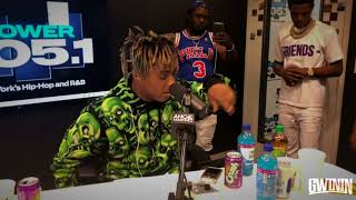 Juice WRLD Freestyle with DJ Self [upl. by Nevanod]