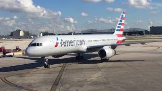 American Airlines 757200 Trip Report Miami to Dallas Full Flight [upl. by Neliak]