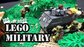 Custom LEGO Vietnam War Battle  Bricks by the Bay 2018 [upl. by Opalina]