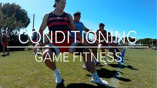 RUGBY GAME CONDITIONING DRILL  REPLICATE MATCH FITNESS [upl. by Ciryl]