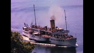 Cruising around Loch Lomond the Trossachs and the Clyde in the 1960s [upl. by Rusell]