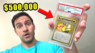 THE 500000 POKÉMON CARD Rarest Cards In The World [upl. by Akemeuwkuhc48]