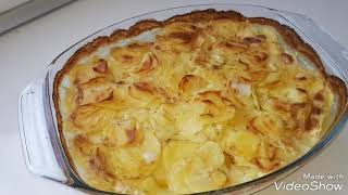 Kartoffelgratin superlecker und einfach [upl. by Lenehc]