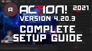 ACTION 4203  Complete Setup Guide  Game Recording amp Streaming 2021 [upl. by Sivolc]