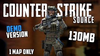 Install Counter Strike Source in Just 130 mb OFFLINE Demo Version  Highly Compressed  G4GT [upl. by Ertnom]