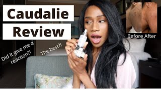 Caudalie Vinoperfect Radiance Dark Spot Serum and Moisturizer with Niacinamide Review  Regina Ramos [upl. by Yup]