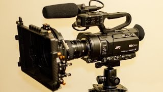 JVC GYLS300 Camcorder Review with Footage [upl. by Nuri763]