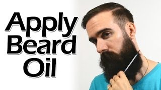 How to Apply Beard Oil like a Boss [upl. by Anadroj]