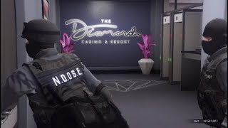 GTA Online  Casino Heist Easiest Approach Noose Exit [upl. by Llain]