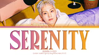 XIUMIN Serenity Lyrics Color Coded Lyrics [upl. by Naujik]