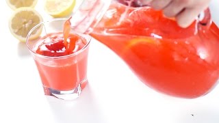 Sparkling Strawberry Lemonade Recipe [upl. by Pardew]