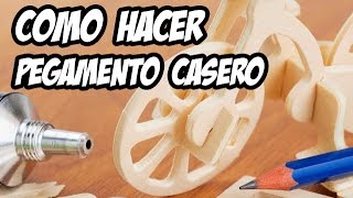 Como hacer pegamento casero  Engrudo [upl. by Agosto508]